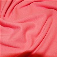Coral Cotton Spandex Jersey Fabric 0.5m