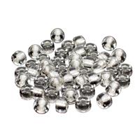 Preciosa Ornela Glass Beads, 9mm - Silver Lined Crystal (50pk)