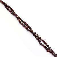 450cts Garnet Small Nuggets Approx 5x8mm, 60" Endless Necklace