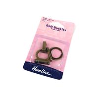 Brass Belt Buckle 60 x 25.4mm