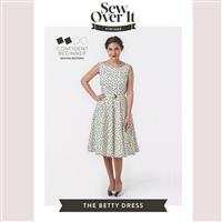 Sew Over It Betty Dress Sewing Paper Pattern- Size 18-30