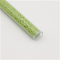 Miyuki Opaque Lime Green Seed Beads 8/0 (22GM/TB)