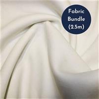 Cream Sweatshirting Fabric Bundle (2.5m)