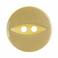 Buttons 18.75mm Pack of 4 Yellow
