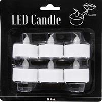 LED Tea Light Candle Pack Of 6