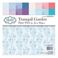 Creative Expressions Jamie Rodgers Tranquil Garden 8 in x 8 in Paper Pack