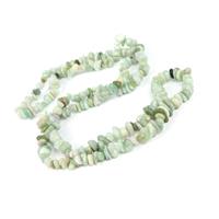  300 cts Jadeite Nuggets Approx 5x8mm, 84cm Strand