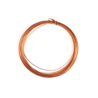 3m Copper Coloured Copper Half Round Wire Approx 0.60mm