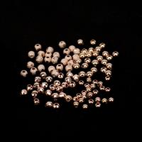 Rose Gold Plated 925 Sterling Silver Spacer Bead Bundle 4 Designs - 100pcs (3 & 4mm Rounds, 4mm Cut Stardust & 4mm Faceted)