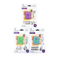 Gemini Abstract Shape Stamp and Die 12PC Collection - Stars, Foliage & Cake