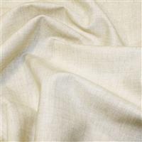Linen Texture Ivory Cotton Fabric 0.5m 
