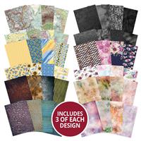 Adorable Scorable Pattern Packs Complete Collection 7, Contains all 6 packs of Adorable Scorable (144 x A4 350gsm sheets)