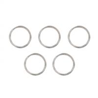 5pk Jewellery Maker Stainless Steel Memory Wire - Silver Colour, 0.6 mm