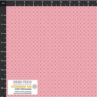 Best Bits Collection Stars Pink Fabric 0.5m