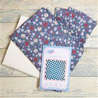 Living in Loveliness Floral Pin Wheel Quilt Kit