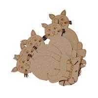 x8 Cat Thread Holders in Stand