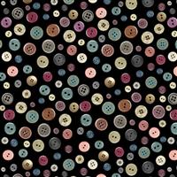 Dan Morris Just Sew Collection Buttons Dark Fabric 0.5m