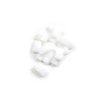 Carrier Beads White Approx 17x9mm (15pcs/st) 