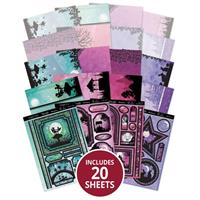 Deluxe Craft Pads - Twilight Forest, Inc; Craft Pad, Foiled & Die Cut Toppers, Cardstock & Inserts 