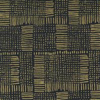Moda Whispers Metallic Black Gold Fields Fabric 0.5m