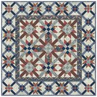 William Morris Majestic Morris Stone Quilt Kit 195 x 195 cm