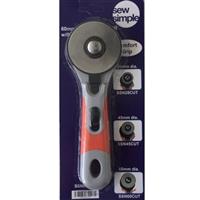 Sew Simple Rotary Cutter with Soft Grip 60mm