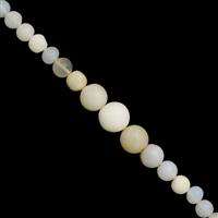 18cts Ethiopian Opal Graduated Smooth Round Approx 2 to 8mm, 24cm Strand
