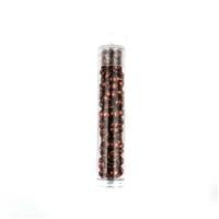 Czech Teacup Beads - Matte Metallic Antique Copper, Approx 4x2mm (100pcs)
