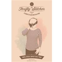 The Thrifty Stitcher Melissa Breton Tee Pattern. Sizes 8- 22