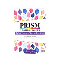 Prism Premium Pad of Watercolour Card - A4, Contains 30 Sheets 