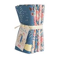 Tilda Windy Days Blue FQ Pack of 5 Pieces