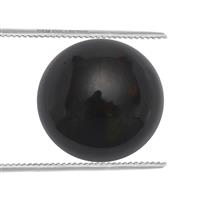 1.3cts Ethiopian Black Opal 9x9mm Round  (S)