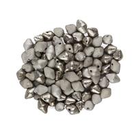 Spiky Button Beads - Crystal Etched Argentic Full, 4.5x6.5mm (100pcs)