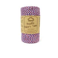 Red White and Blue Bakers Twine, 100m Red white and Blue