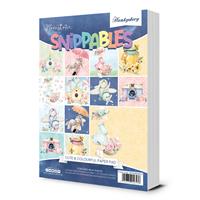 Snippables Cute & Colourful A4 Paper Pad, Contains 48 Sheets 