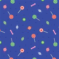 Lewis & Irene Small Things… Sweet Blue Fabric 0.5m
