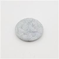 250cts Double Sided Type A Jadeite Carved 9 Dragons, Approx. 55mm