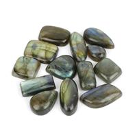225ct Labradorite Cabochons Assorted Shapes & Sizes