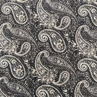 Shelby Paisley Black Extra Wide Backing Fabric (280cm Width) 0.5m