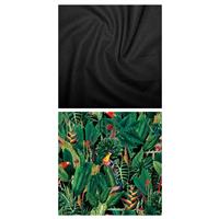 Sumatra Tropical Ebony Luna Backpack Fabric Bundle (2m)