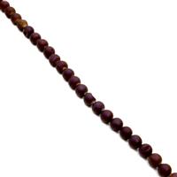 265cts Purple Maroon Drusy Coated Quartz Plain Rounds Approx 10mm, 38cm Strand