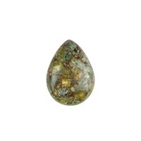 8.4cts Copper Mojave Peridot 18x13mm Pear  (R)