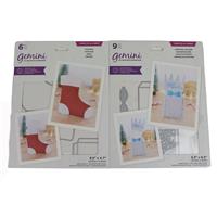 Gemini Message Reveal Die 15PC Collection - Cracker & Stocking