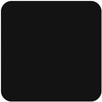 Felt Square in Black 22.8 x 22.8 x 22.8cm (9 x 9")