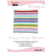 The Crafty Co Granny Stripe Blanket Instructions