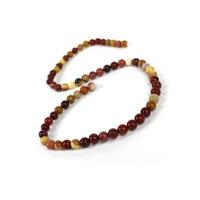 80cts Mookite Plain Rounds Approx 6mm, 38cm Strand
