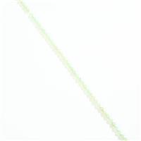 75cts Prehnite Star Cut Rounds Approx 6mm, 38cm
