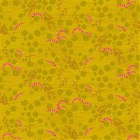 Alison Glass Thicket Collection Pond Chartreuse Fabric 0.5m