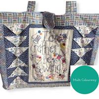 Sew with Beth Rather Be Sewing Tote Bag Multi Coloured