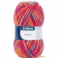 Patons Raspberry Fab DK Yarn 100g 